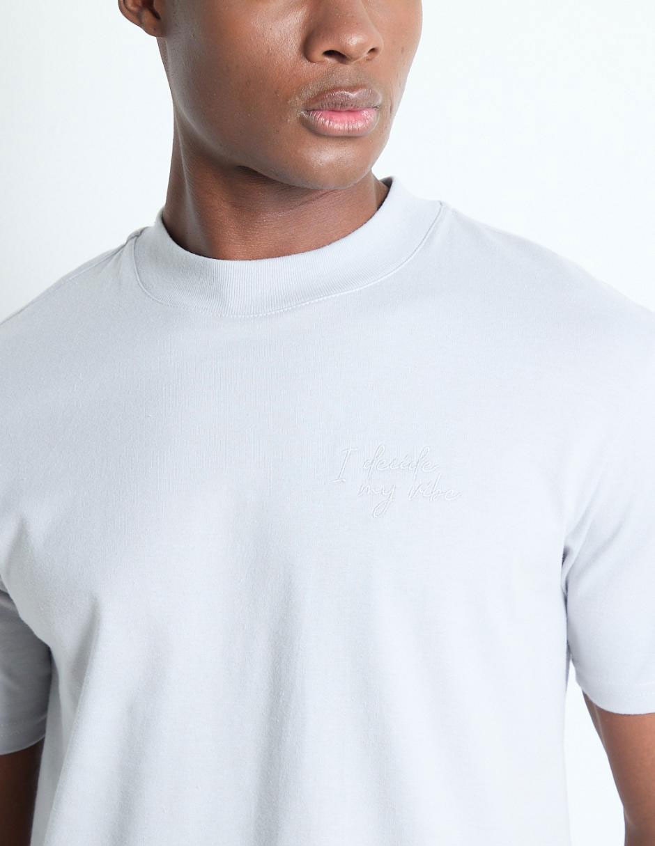 PLAYERA COH25140-01 CON, M, GRIS CLARO