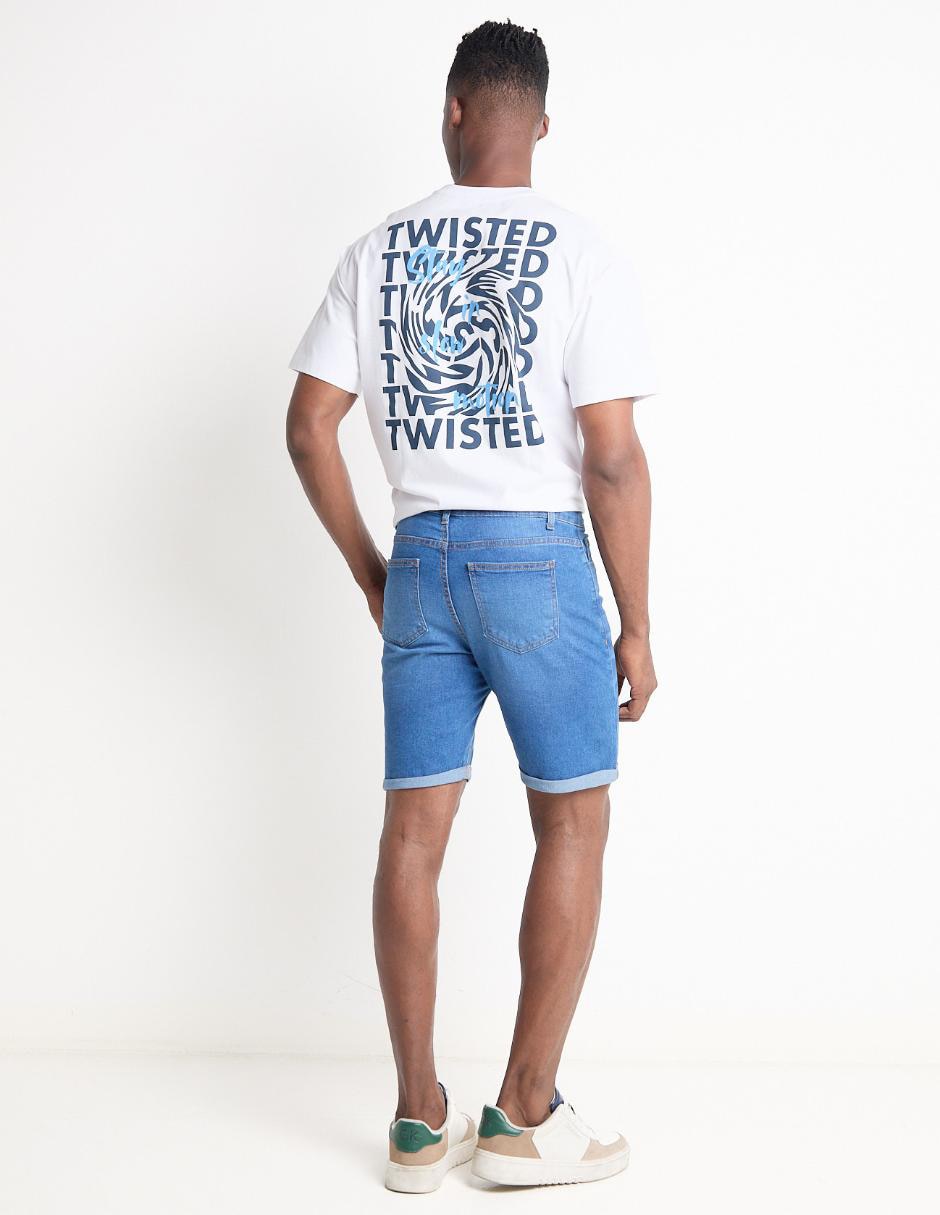 BERMUDA CONTEM, 28, ÍNDIGO DENIM CLARO