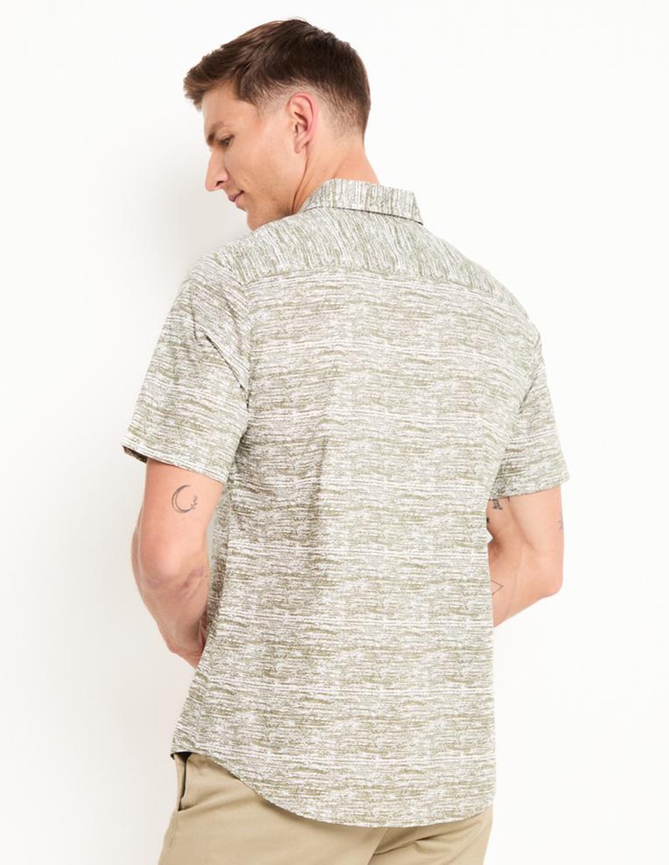 Camisa casual manga corta para hombre 2