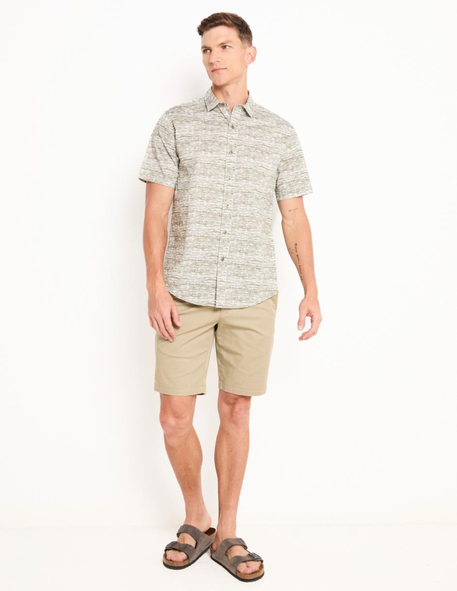 Camisa casual manga corta para hombre 3
