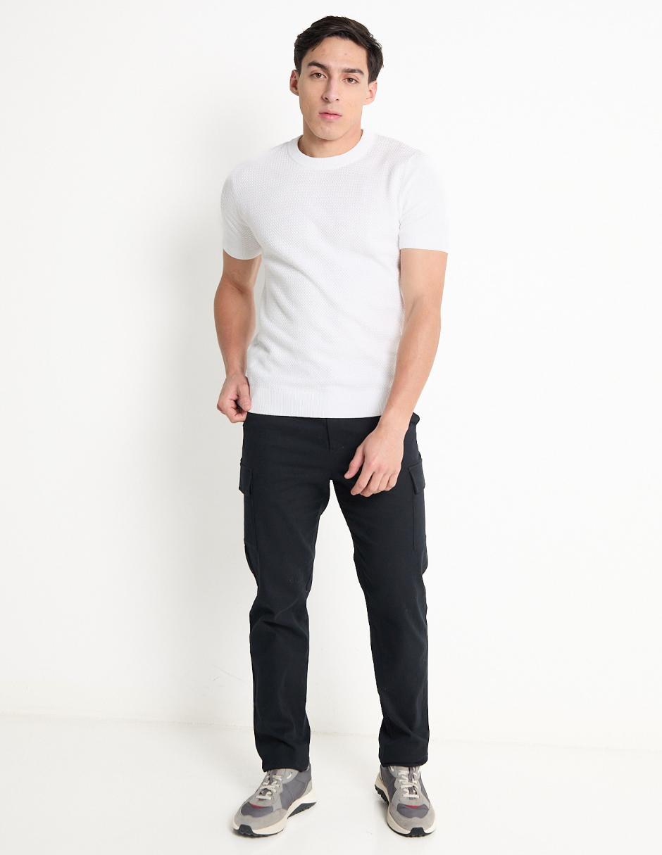 PLAYERA COH25034-02 CONTEMP, G, BLANCO