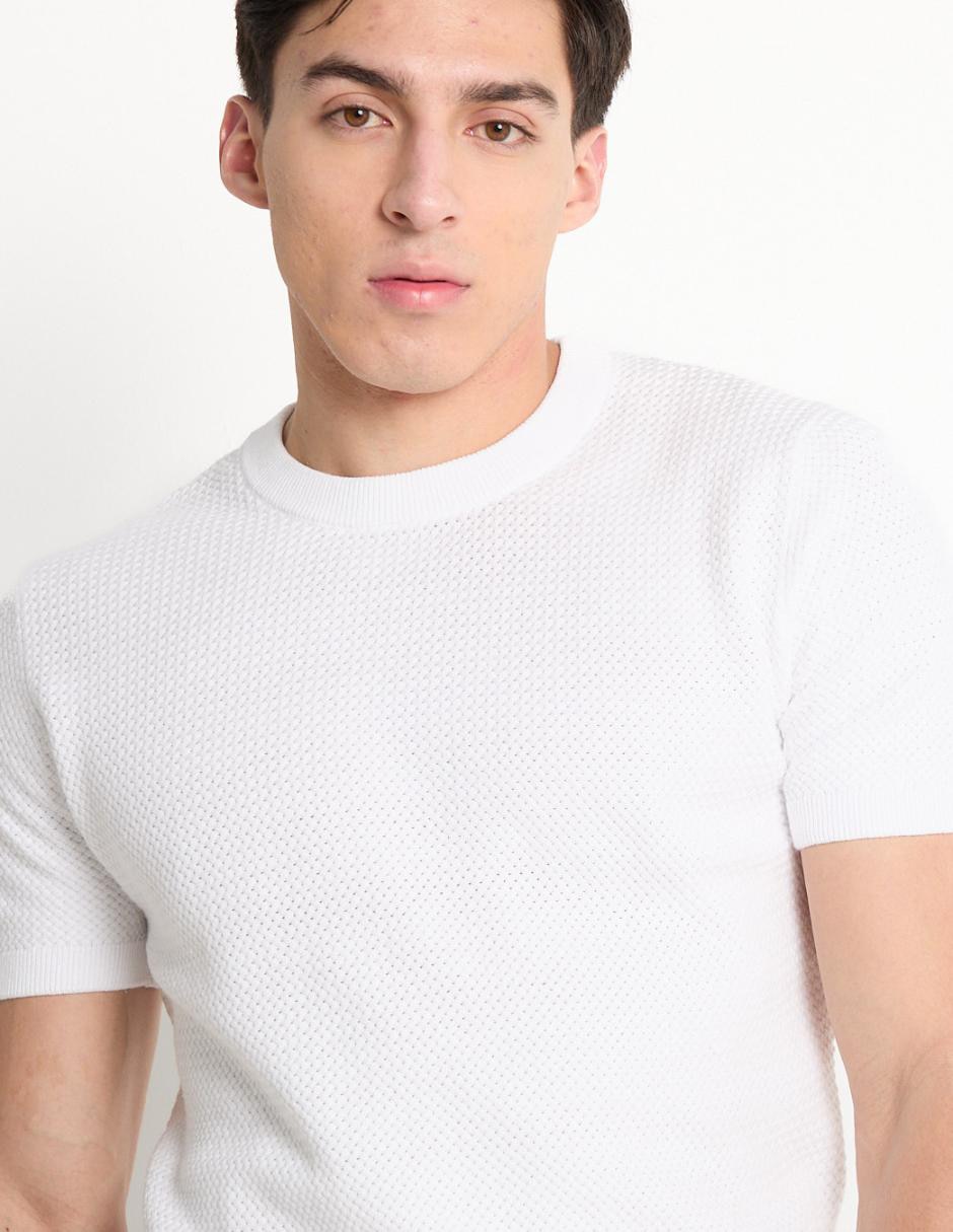 PLAYERA COH25034-02 CONTEMP, G, BLANCO