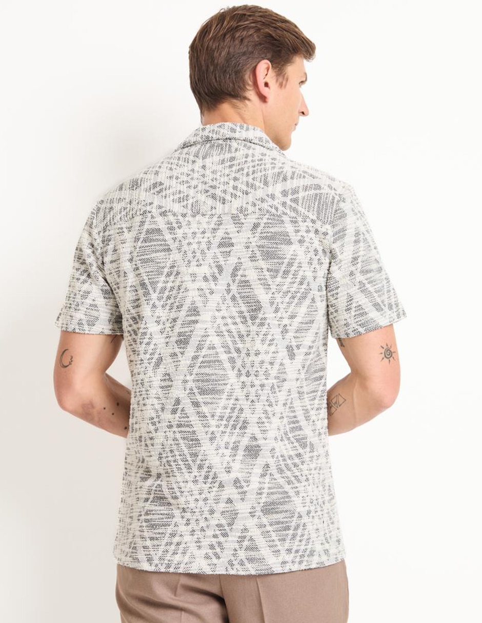 Camisa casual manga corta para hombre 2