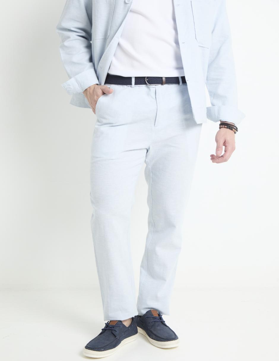 Pantalón chino slim Contempo para hombre Suburbia