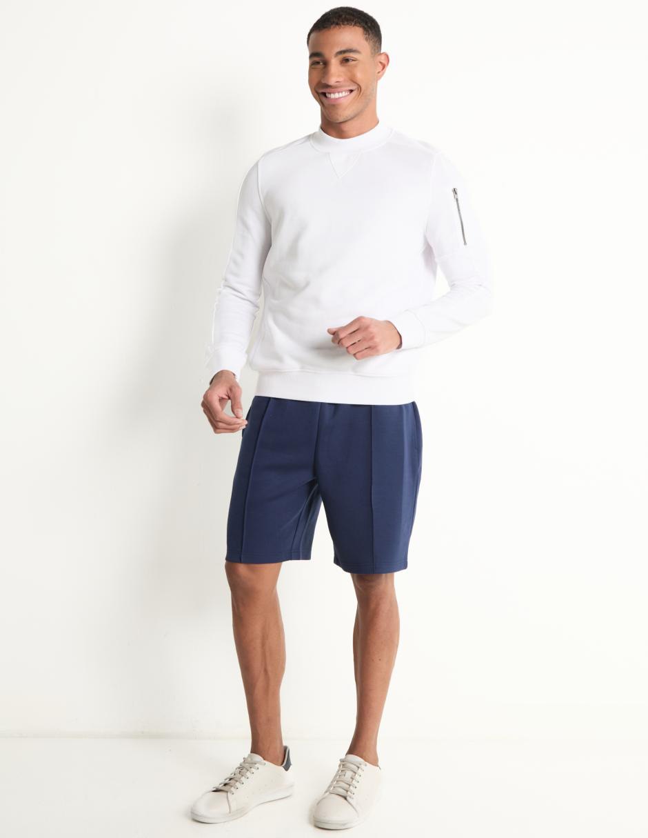 SUDADERA COH25069-03 CONTEM, M, BLANCO