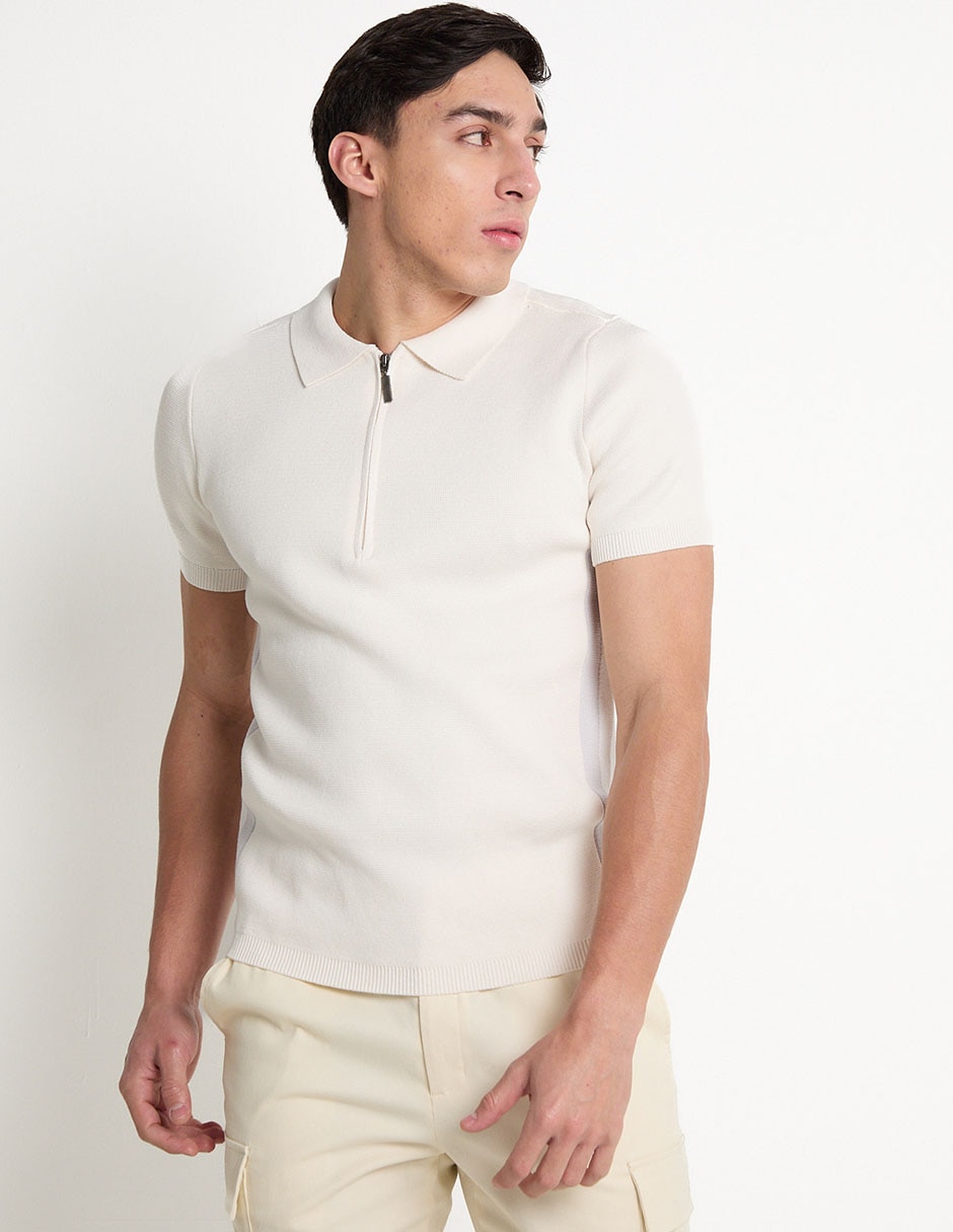 Playera tipo polo para hombre