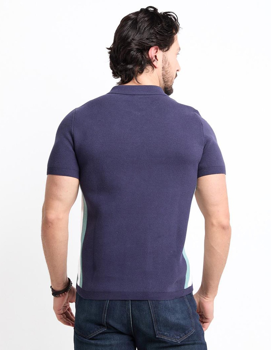POLO COH25084-05 CONTE, M, AZUL MARINO