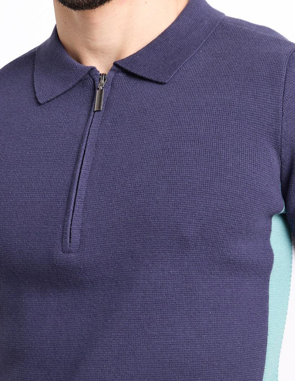 POLO COH25084-05 CONTE, M, AZUL MARINO