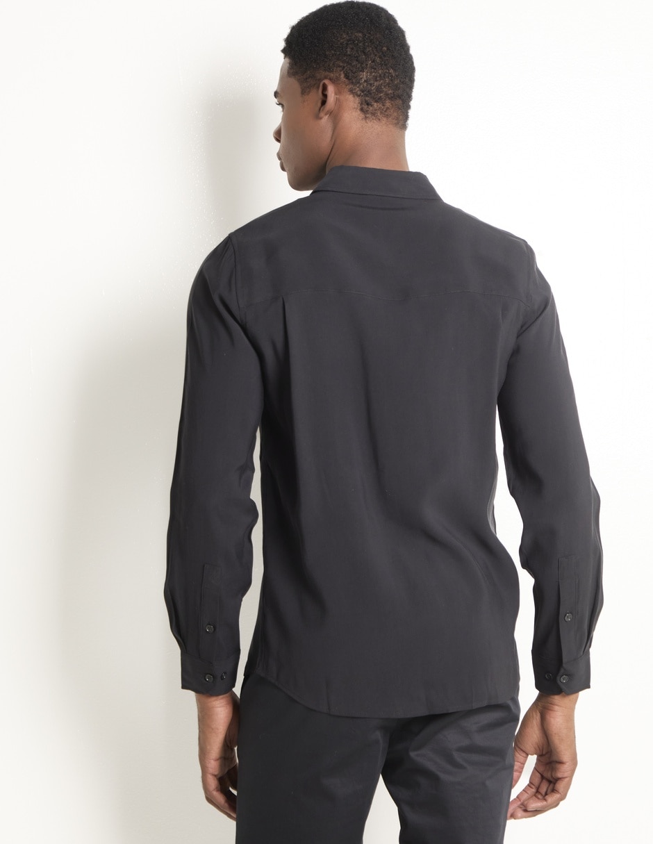 CAMISA COH25098-06 CONTEMPO, EG, NEGRO