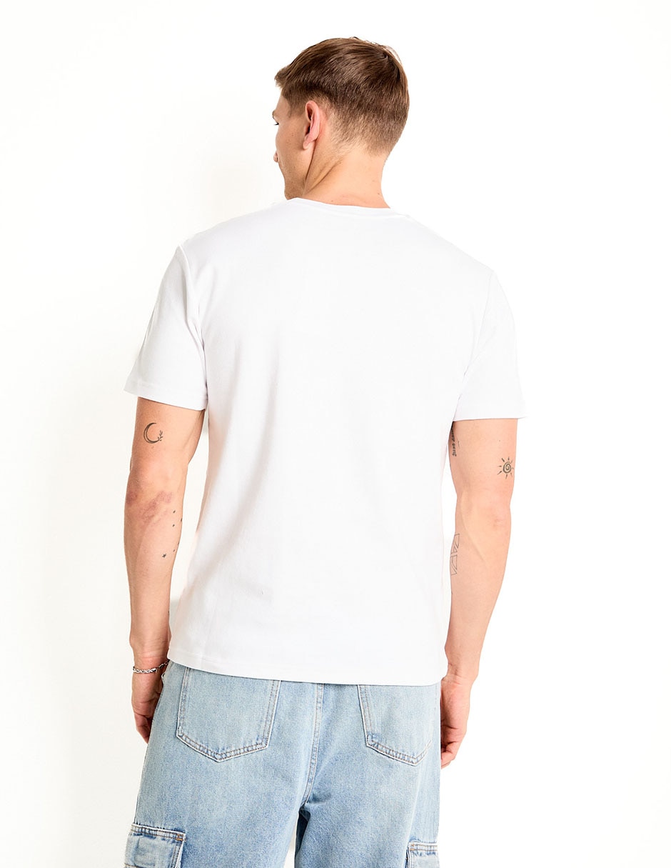 Playera cuello redondo para hombre 2
