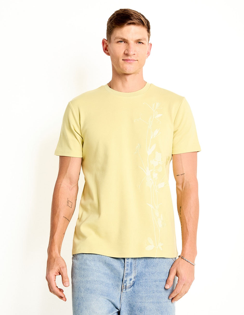 Playera cuello redondo para hombre Playera cuello redondo para hombre