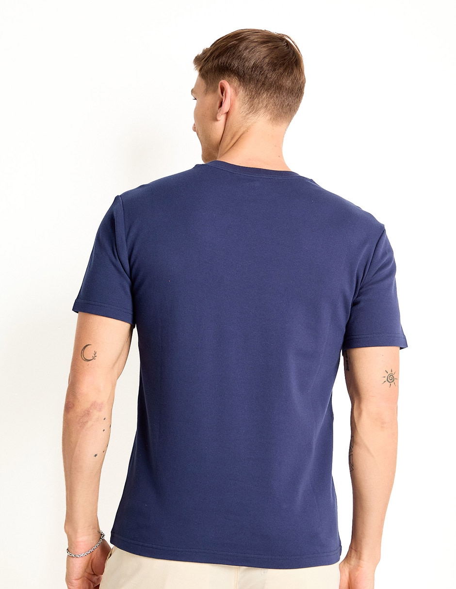 PLAYERA COH25101-06 C, CH, AZUL MARINO