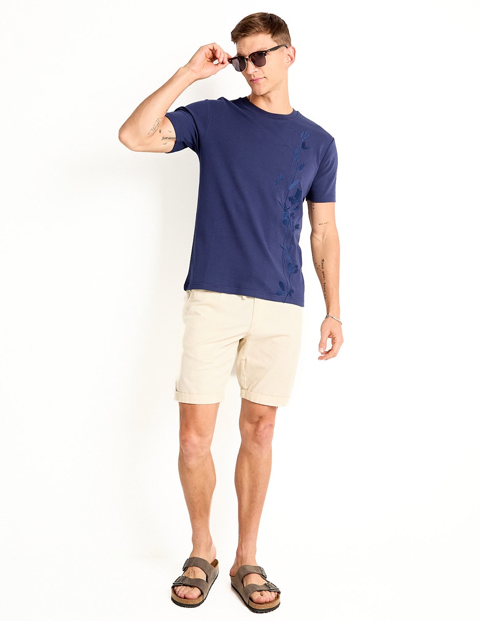 PLAYERA COH25101-06 C, CH, AZUL MARINO