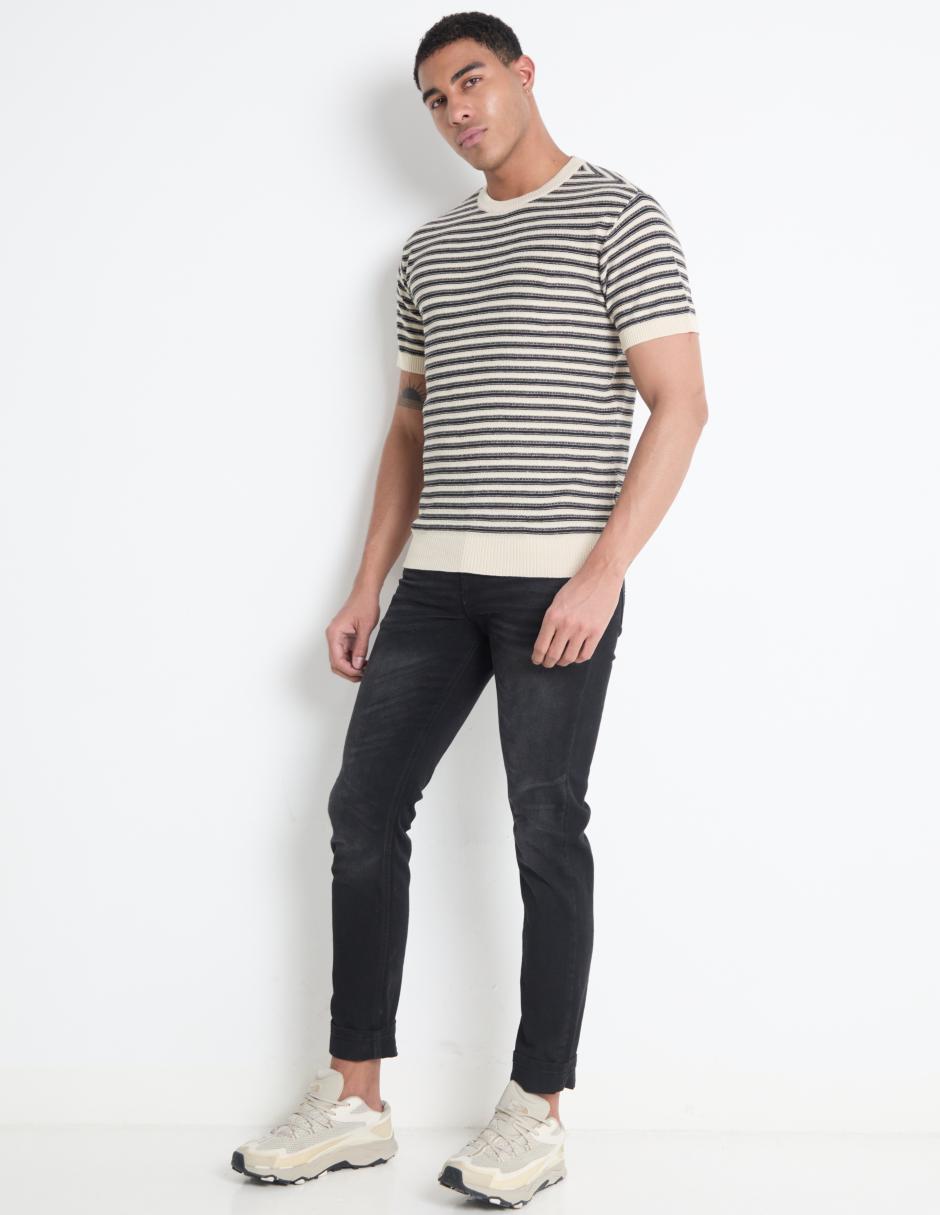 Playera cuello redondo para hombre 3
