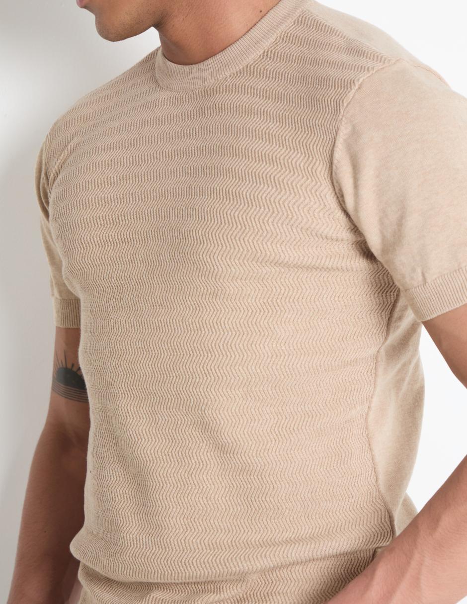 Playera cuello redondo para hombre 4