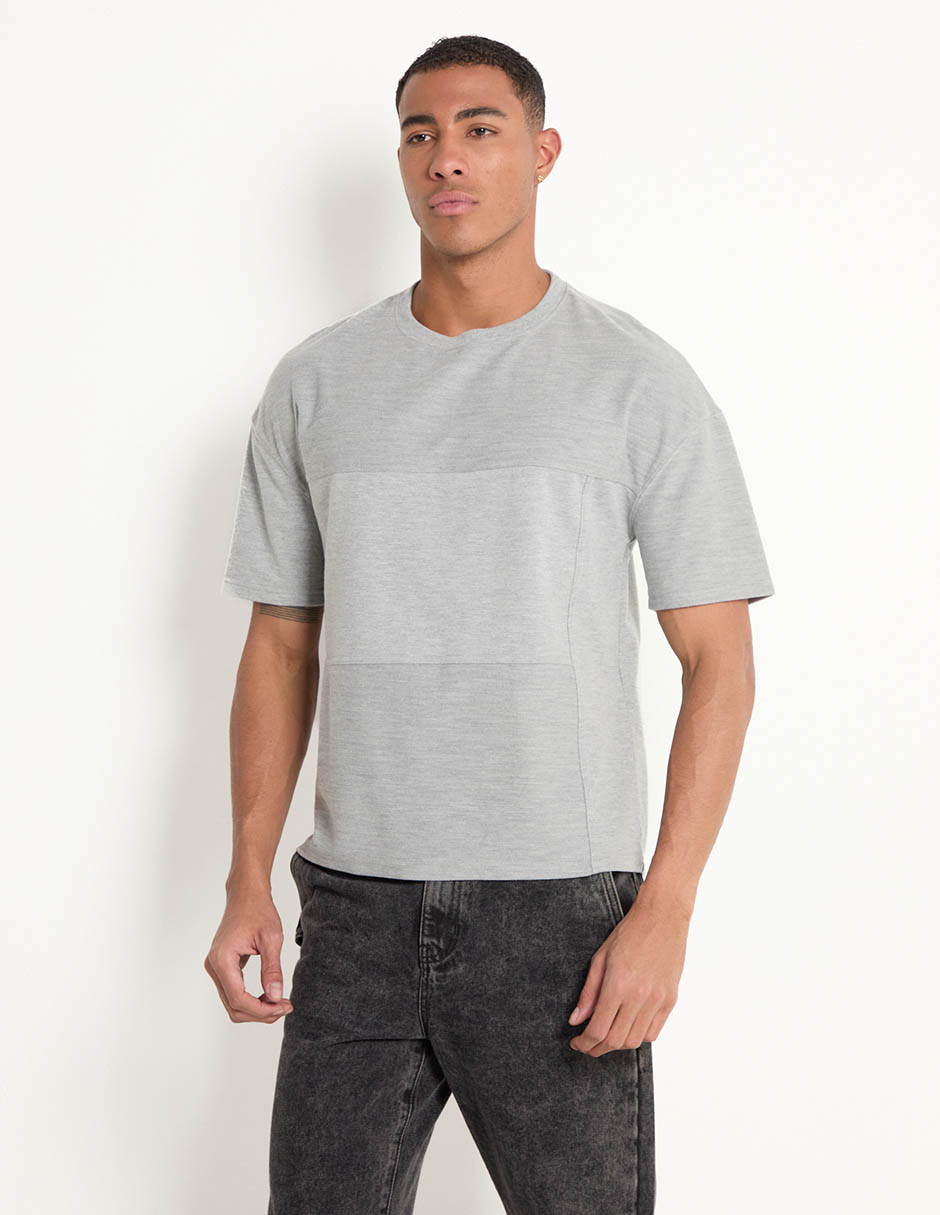 Playera cuello redondo para hombre