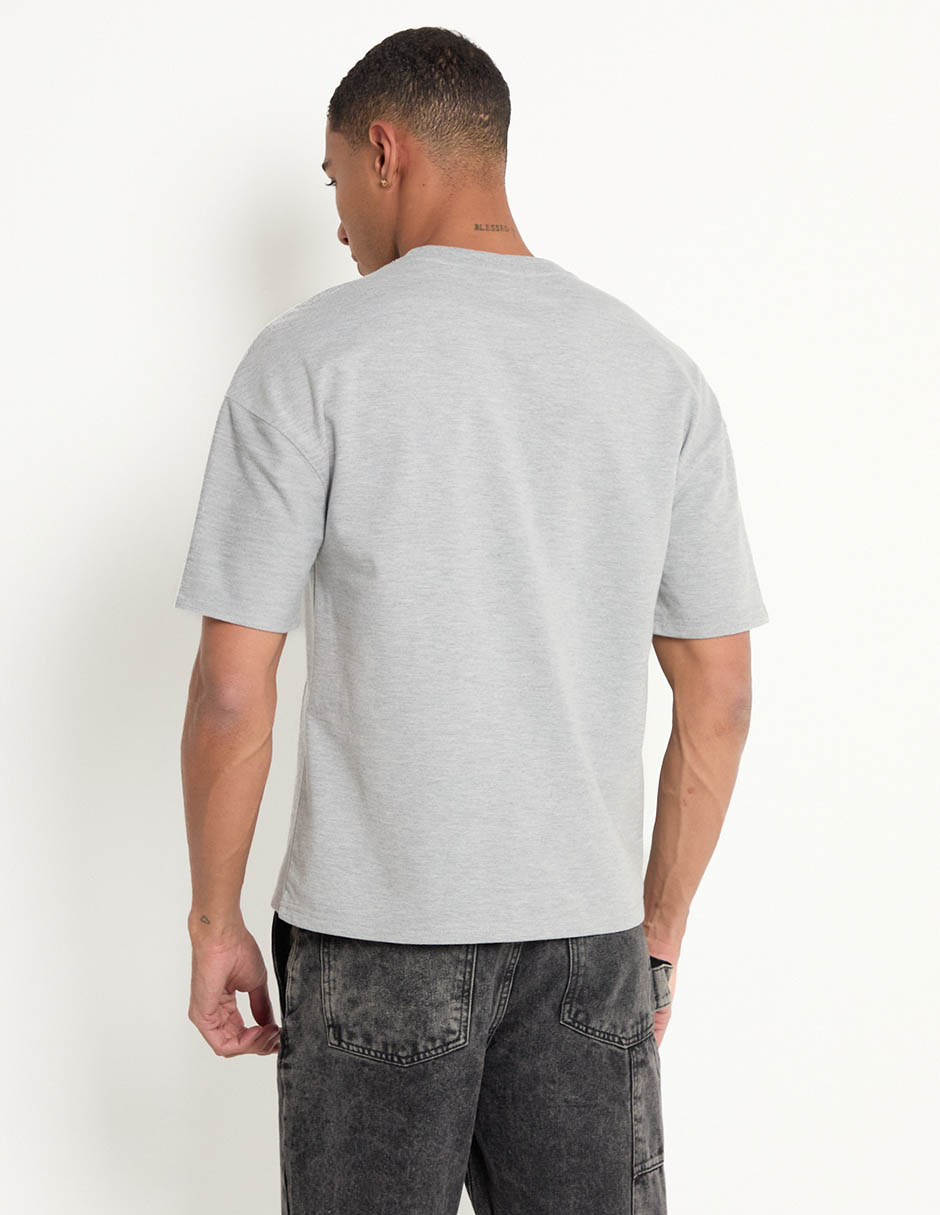 Playera cuello redondo para hombre 2