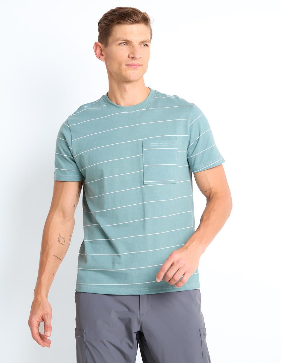Playera cuello redondo para hombre