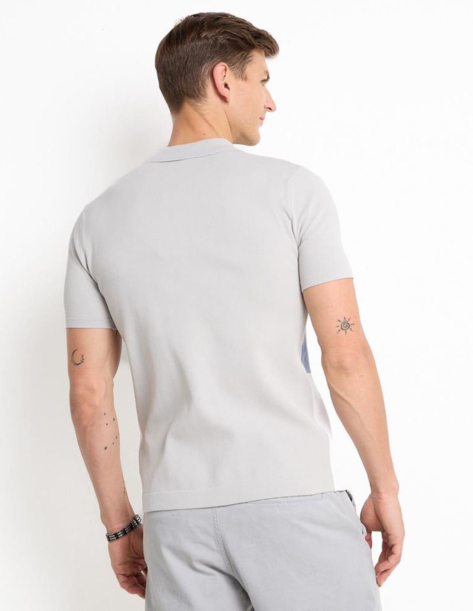 PLAYERA COH25155-06 CON, M, GRIS CLARO