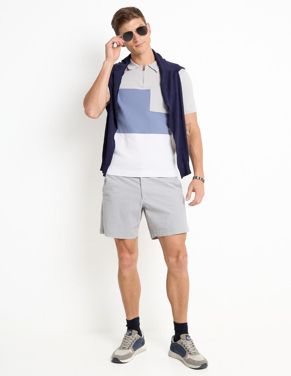 PLAYERA COH25155-06 CON, M, GRIS CLARO