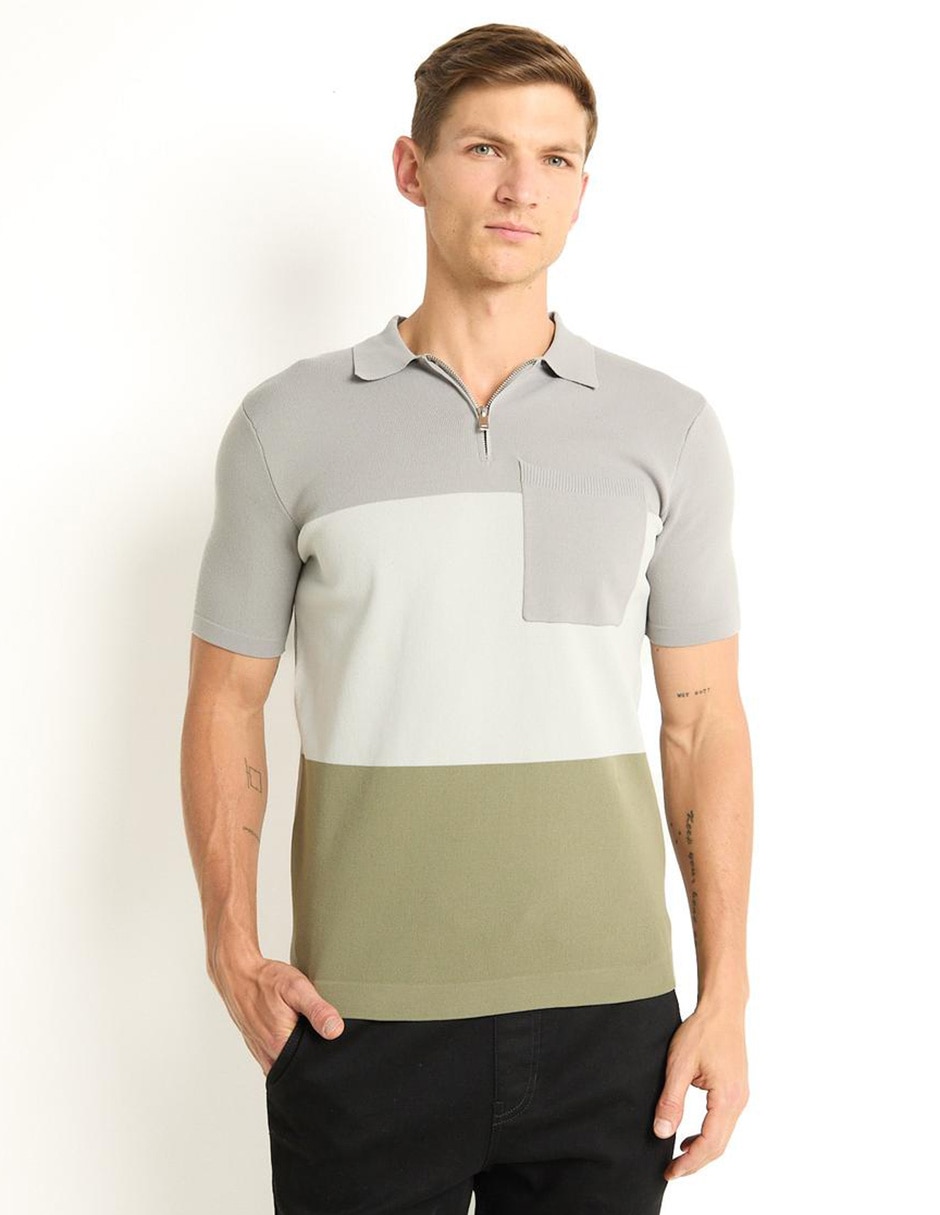 Playera tipo polo para hombre