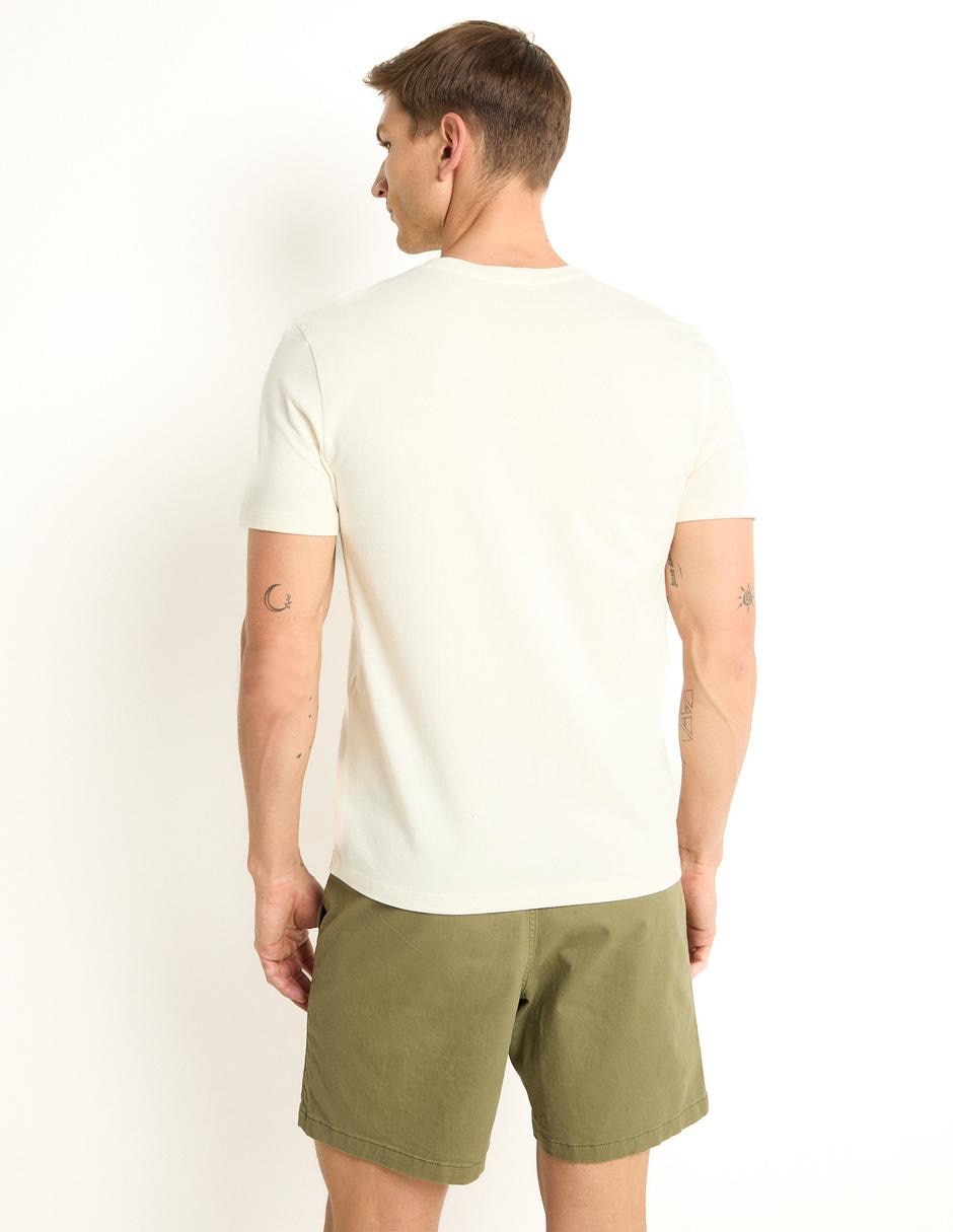 Playera cuello v para hombre 2