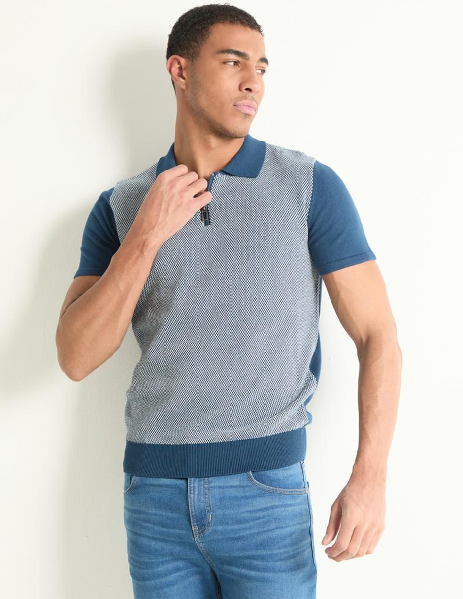 Playera tipo polo para hombre