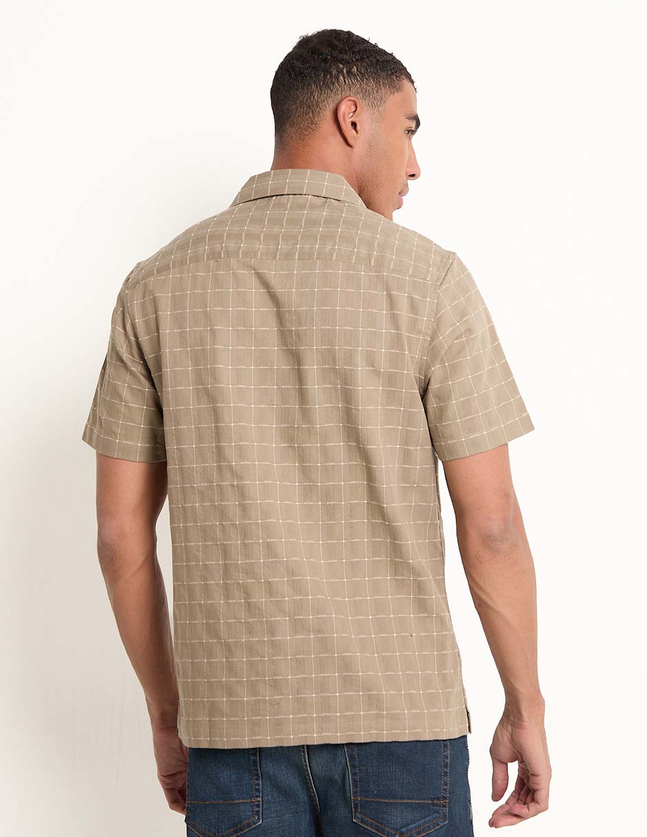 Camisa casual manga corta para hombre 2