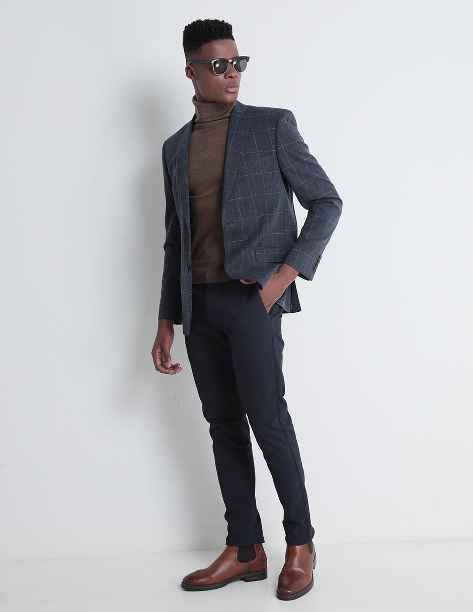 Pantalón de vestir recto para hombre 3