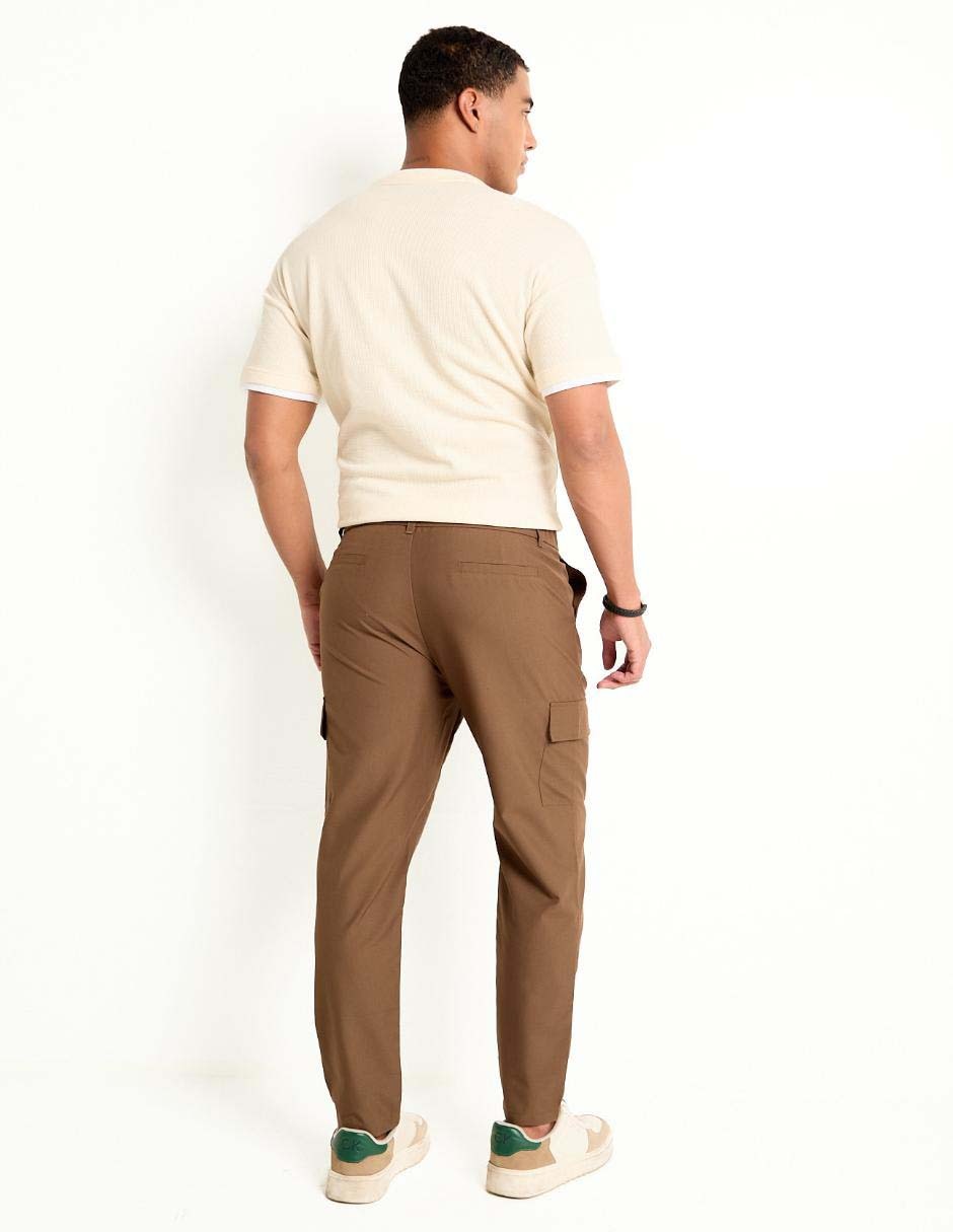 Pantalón cargo slim para hombre 2