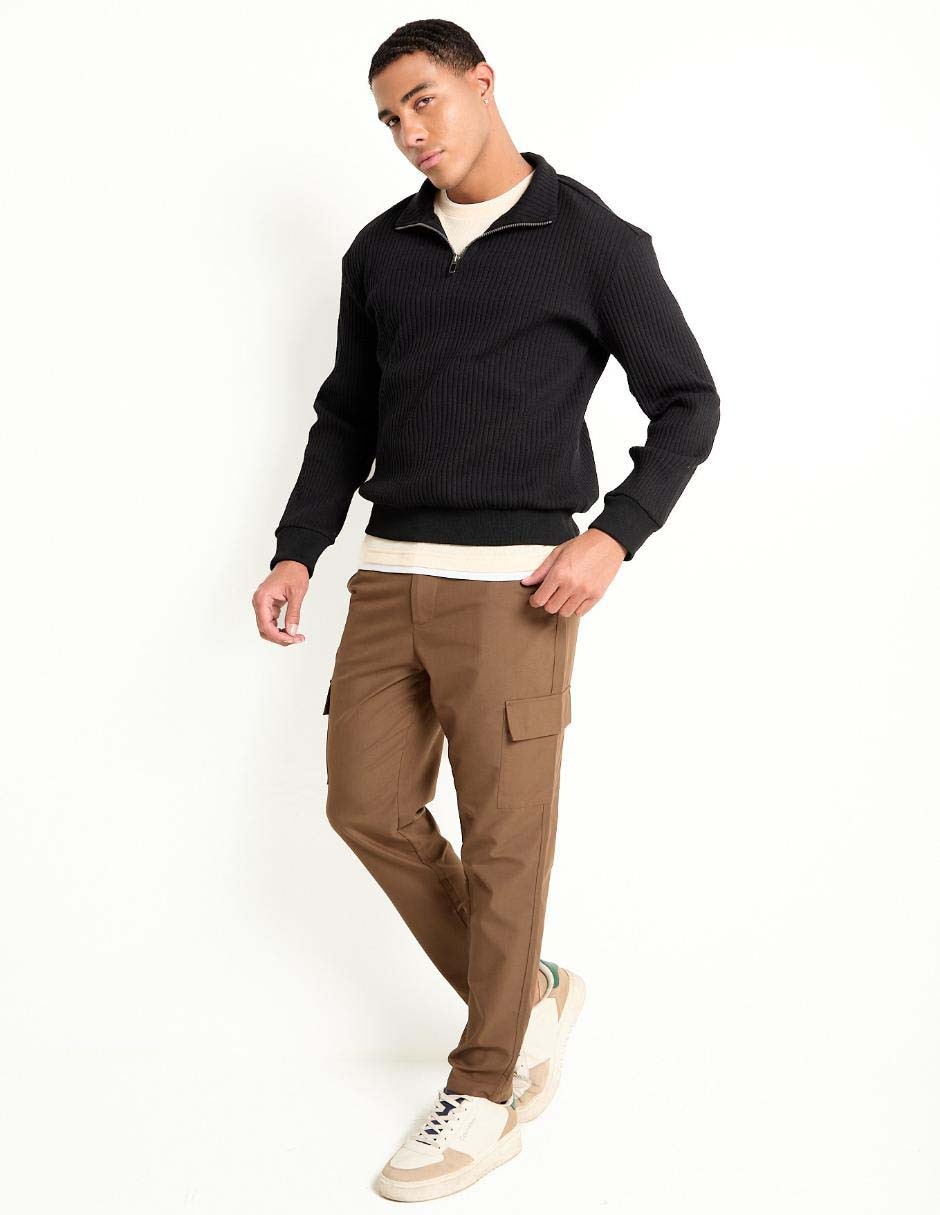 Pantalón cargo slim para hombre 3
