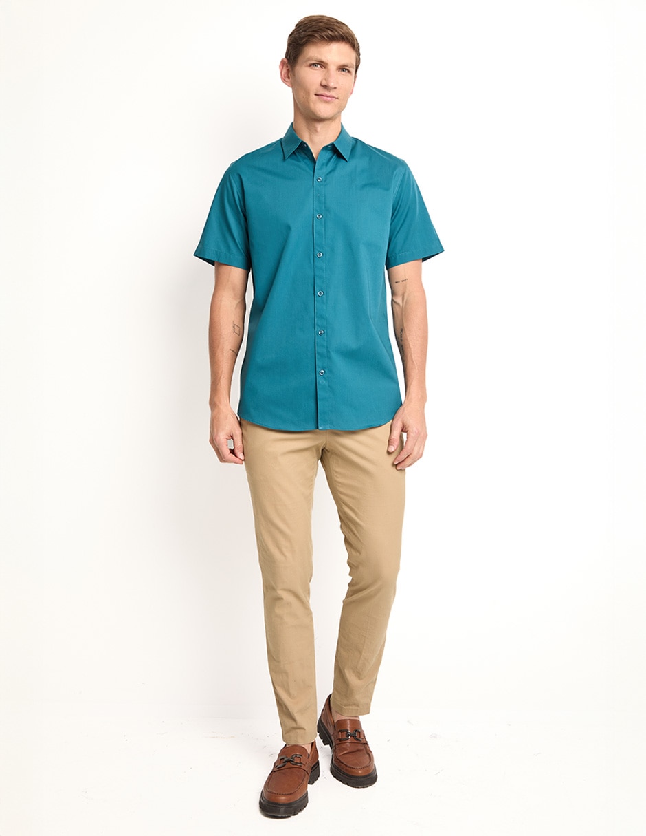 CAMISA COH25122-07 CONTEMPO, EG, TEAL