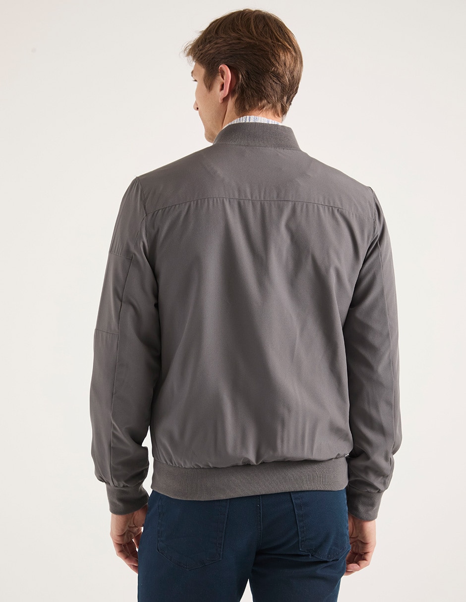 Chamarra bomber Contempo con bolsillos para hombre
