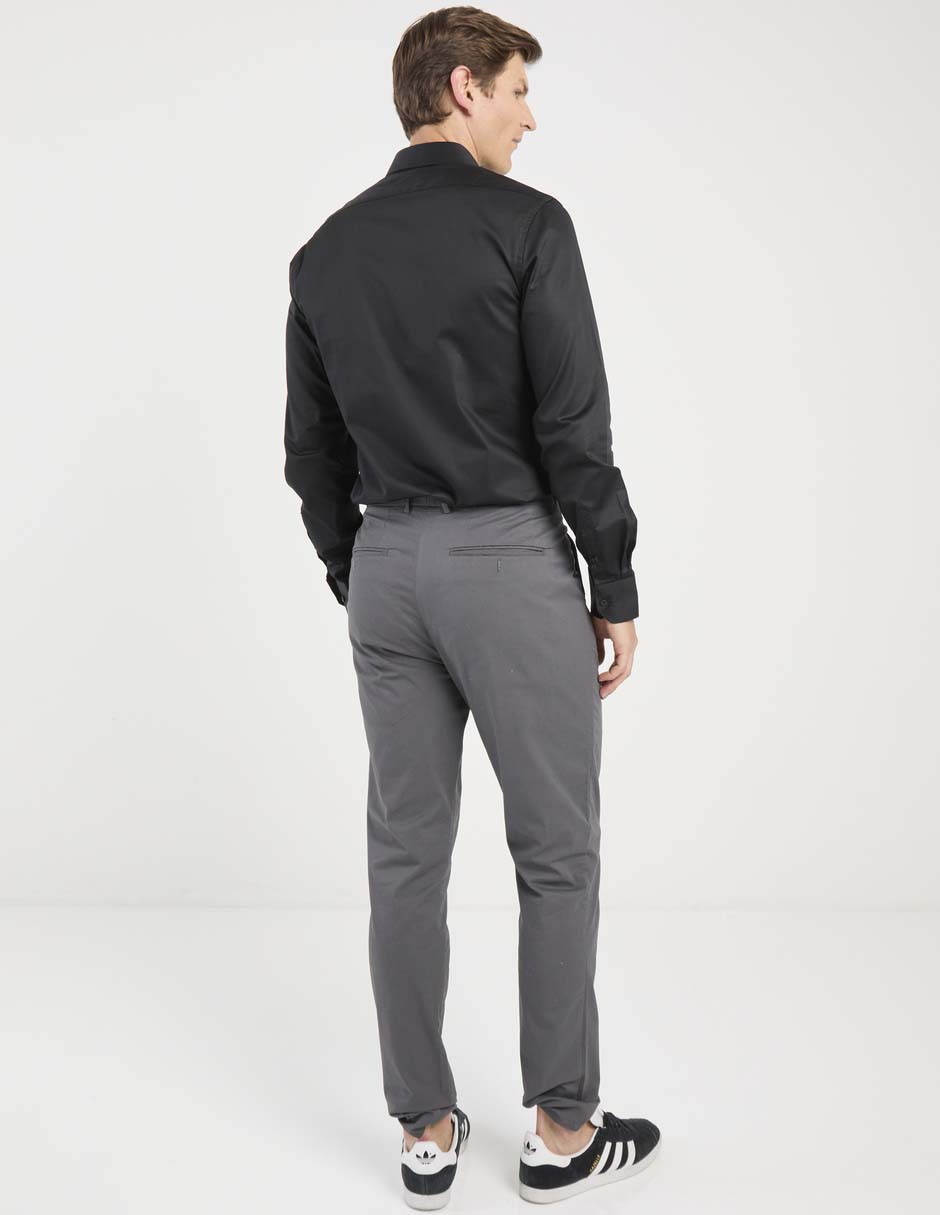 PANTALON BANANA CONT, 32, GRIS OBSCURO