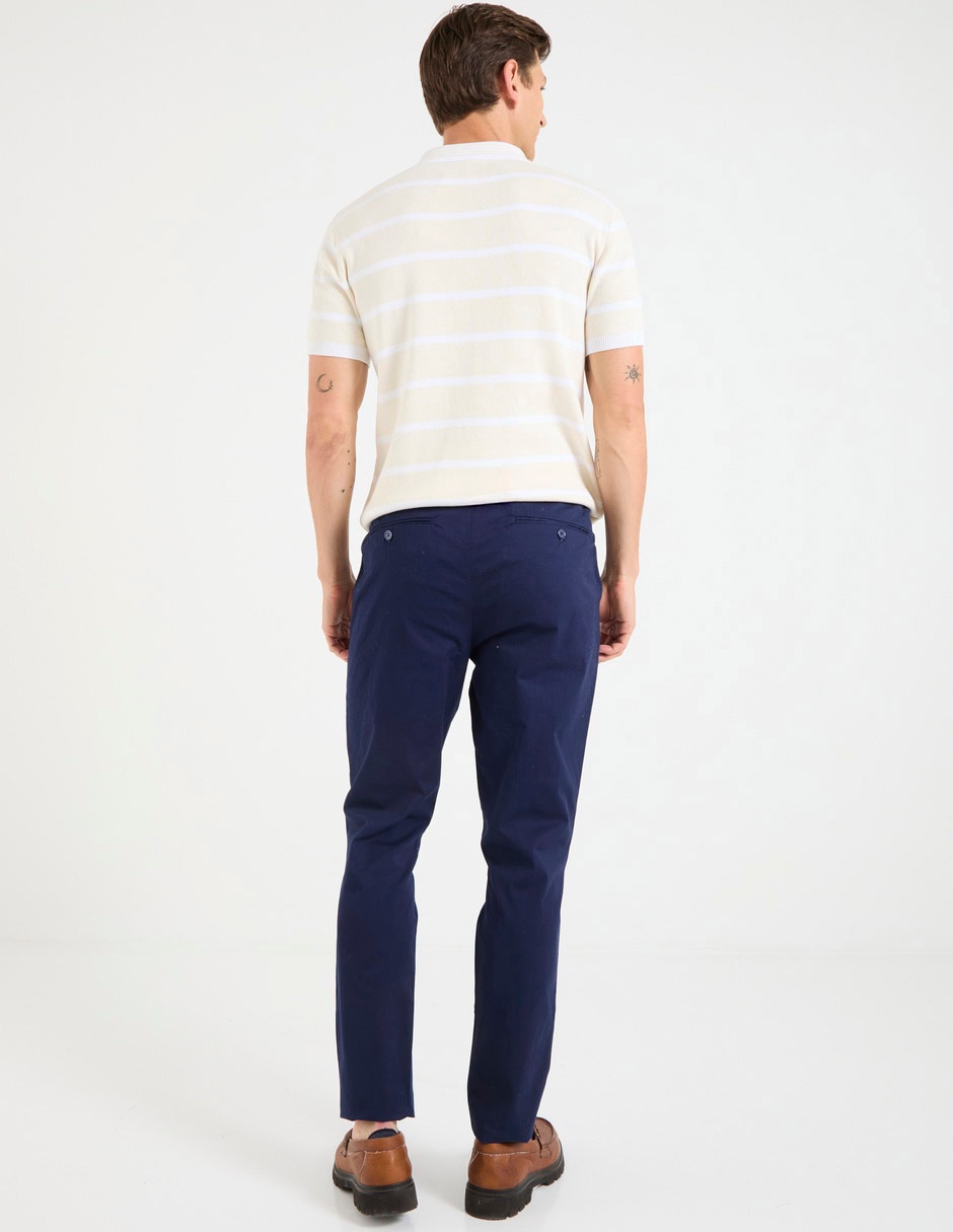Pantalón slim de algodón para hombre 2