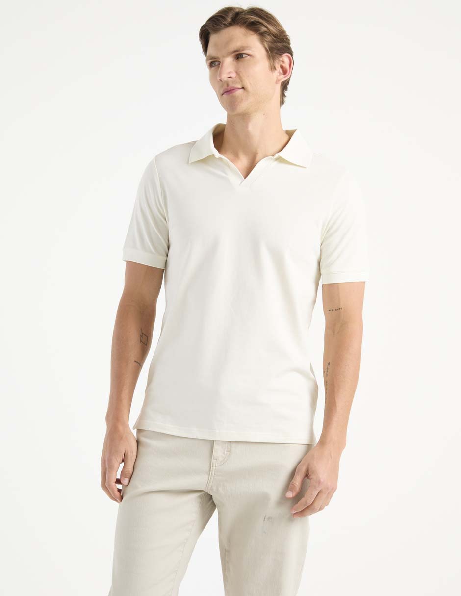 Playera tipo polo para hombre