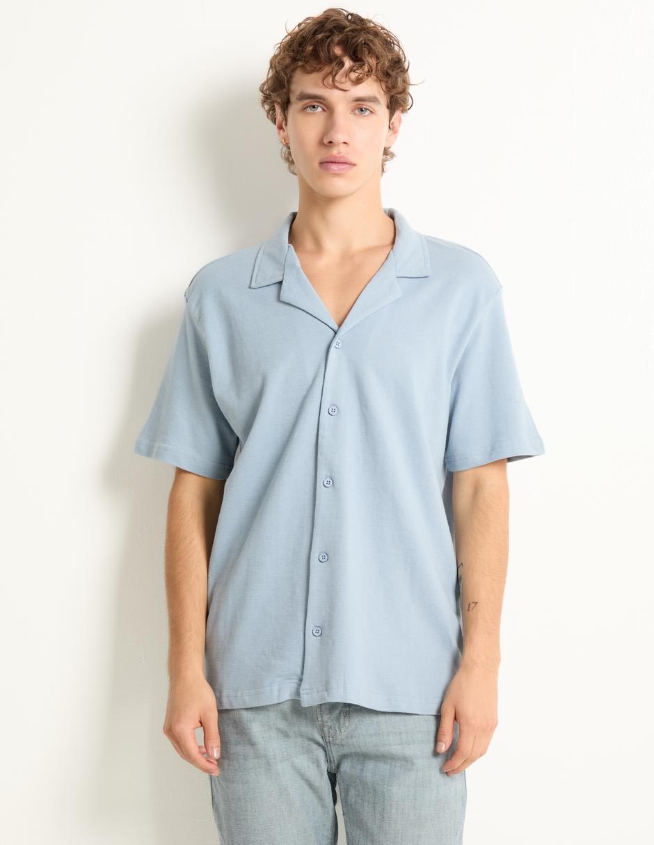 Camisa casual manga corta para hombre Camisa casual manga corta para hombre