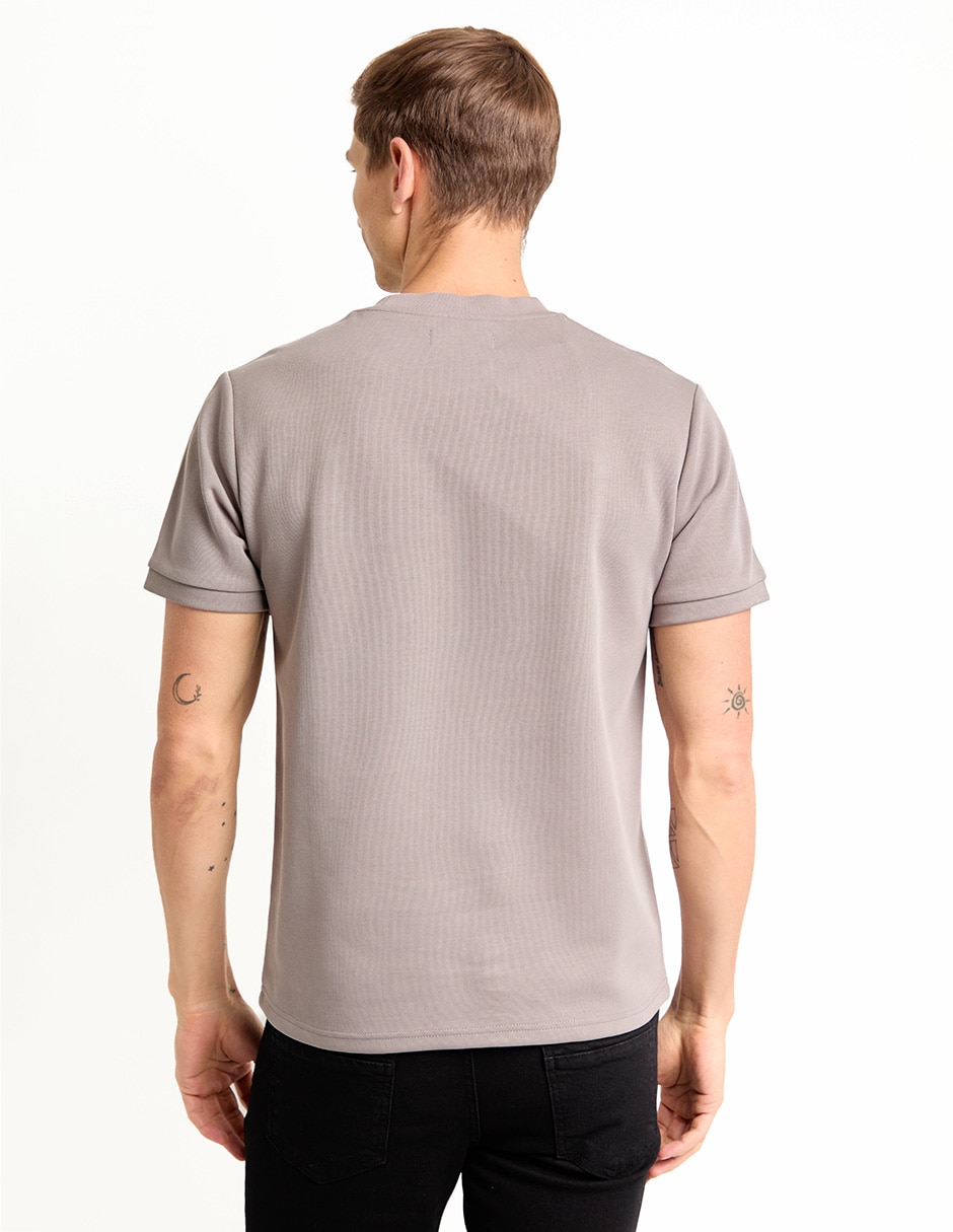 Playera cuello redondo para hombre 2