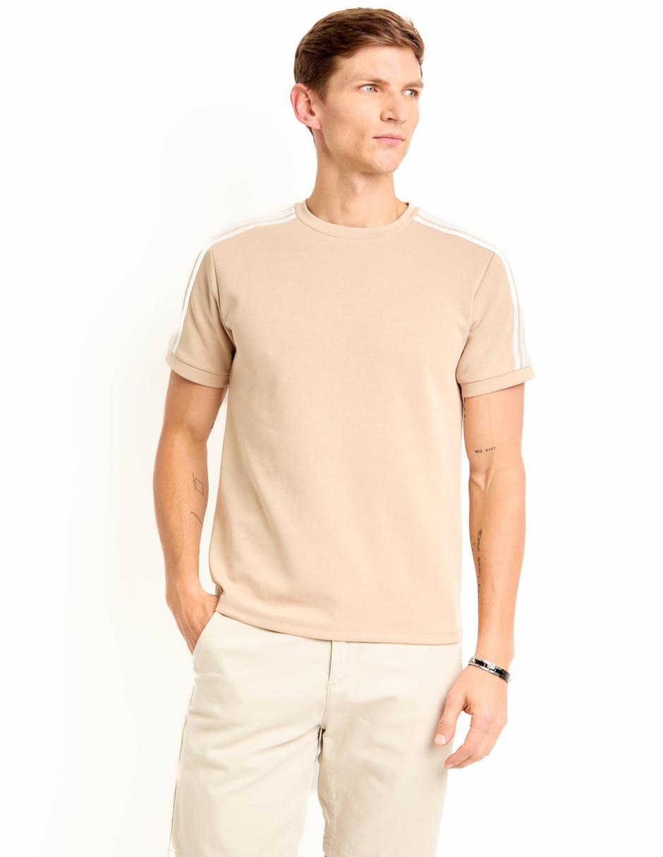 Playera cuello redondo para hombre