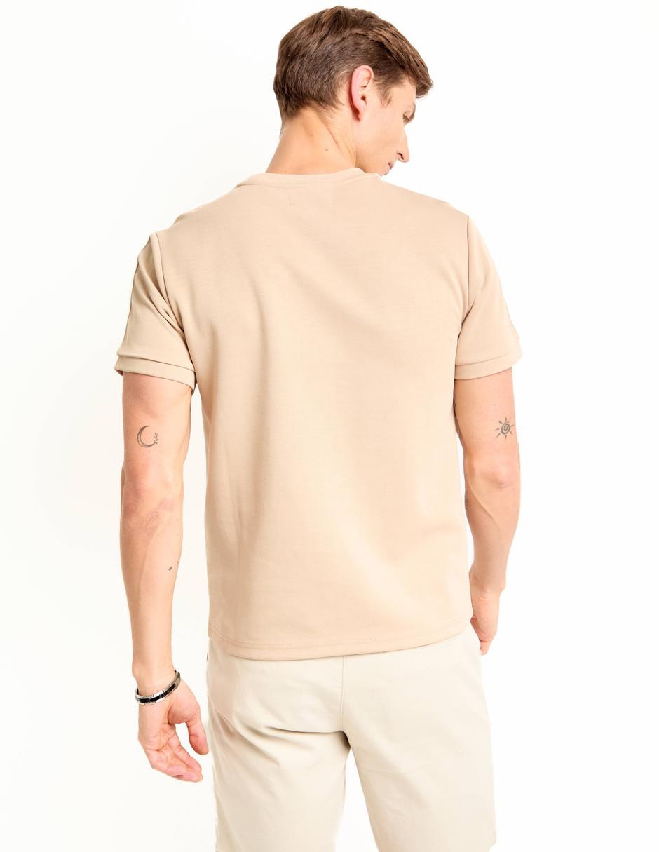 PLAYERA COH25057-09 C, EG, KHAKI CLARO