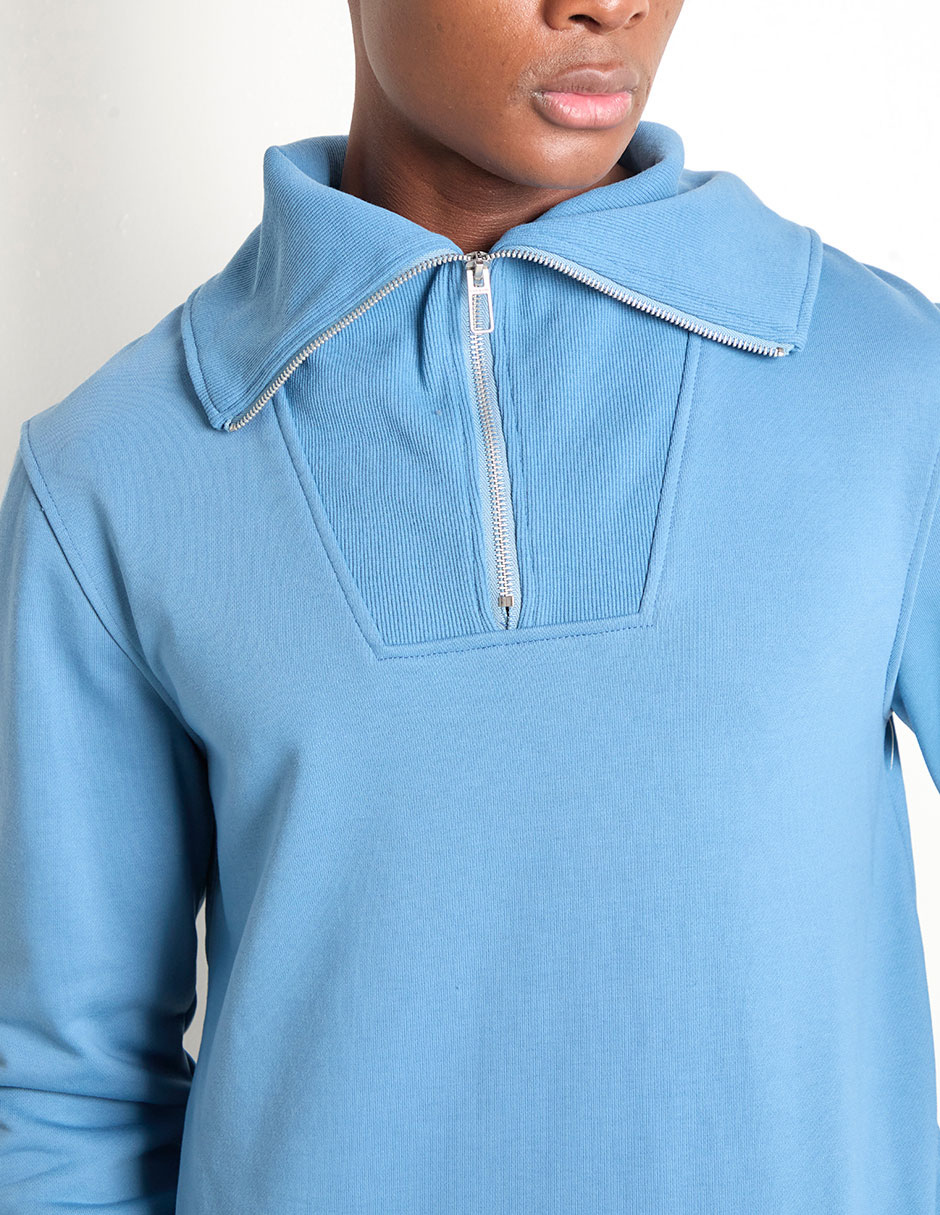 SUDADERA COH25087-09 CON, M, CELESTIAL