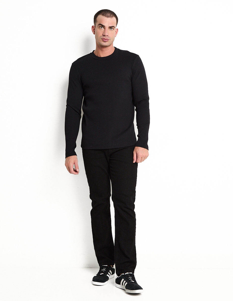 PLAYERA COH25038-08 CONTEMPO, G, NEGRO