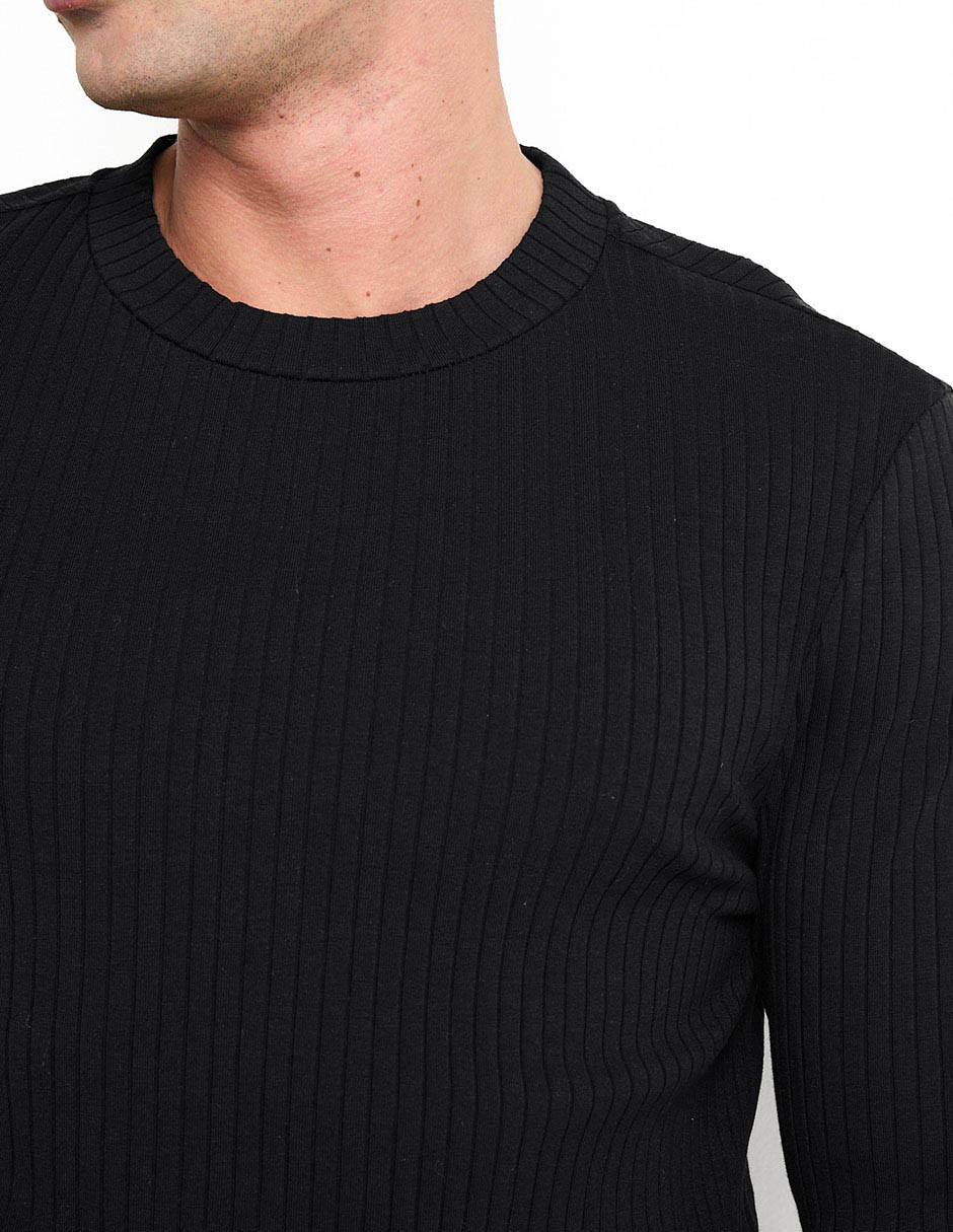 PLAYERA COH25038-08 CONTEMPO, G, NEGRO