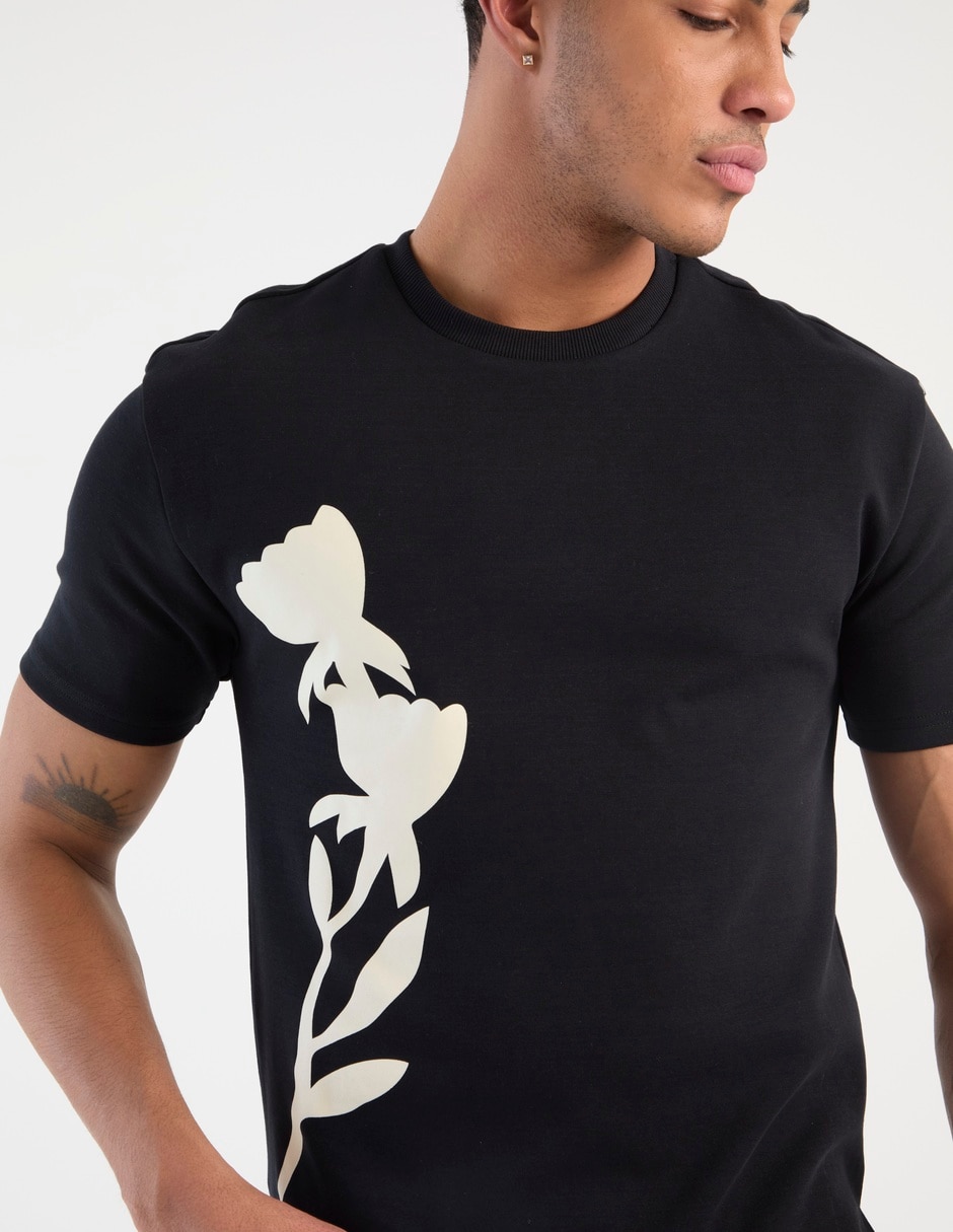 Playera cuello redondo para hombre 4