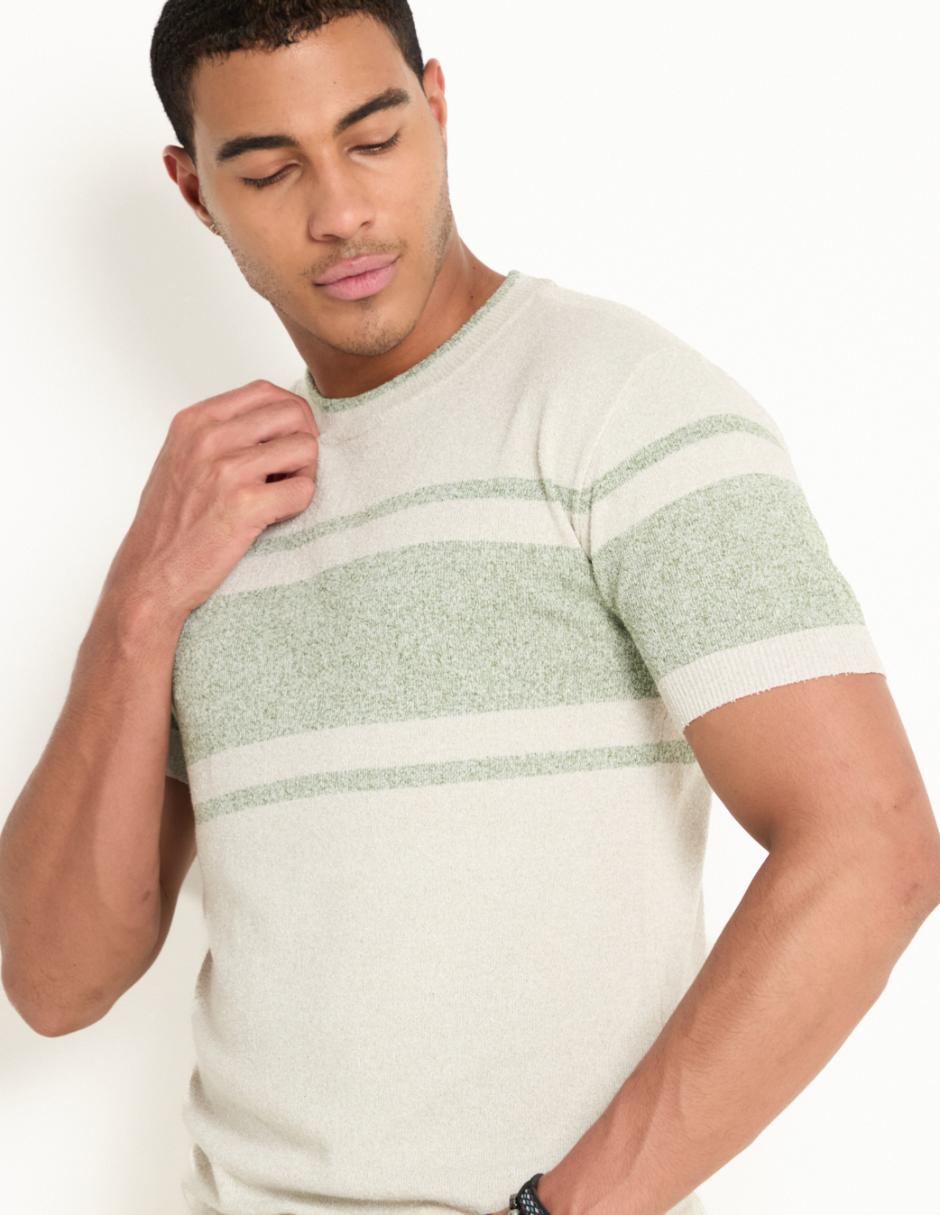 Playera cuello redondo para hombre 4