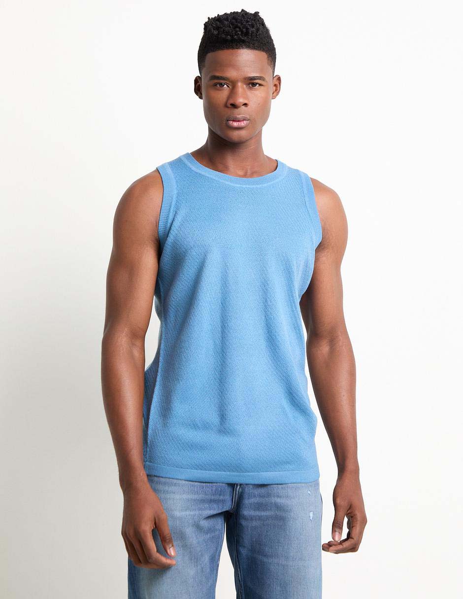 Playera cuello redondo para hombre