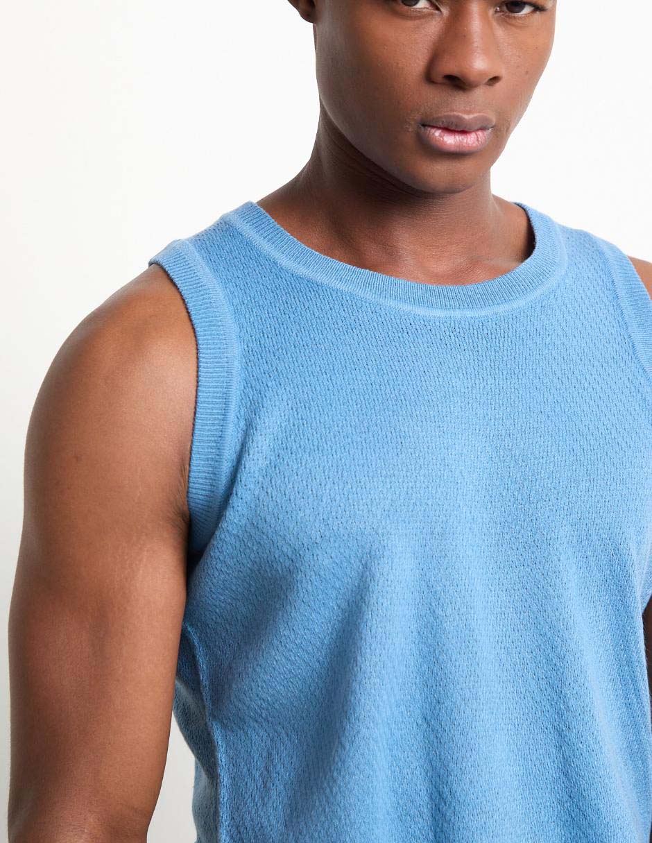 Playera cuello redondo para hombre 4