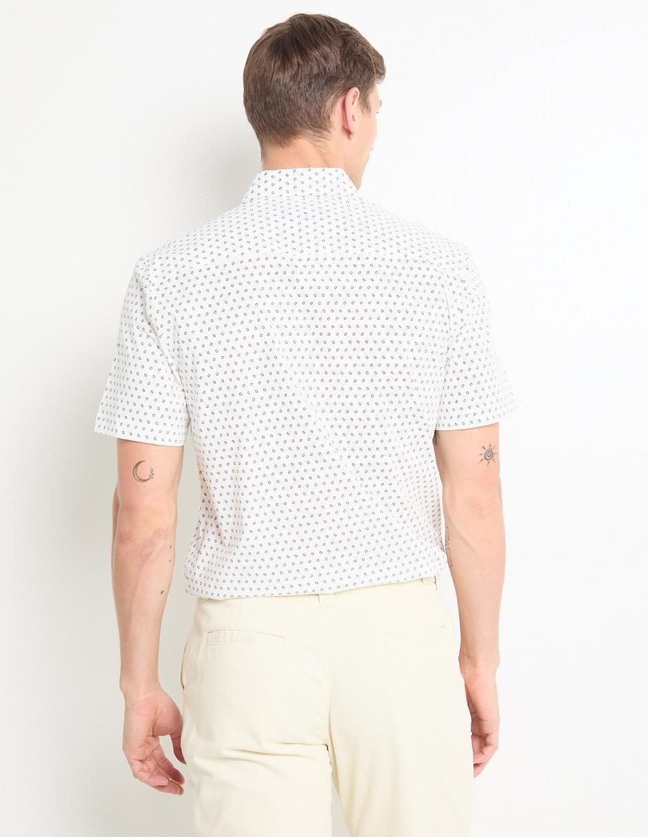 Camisa casual manga corta para hombre 2