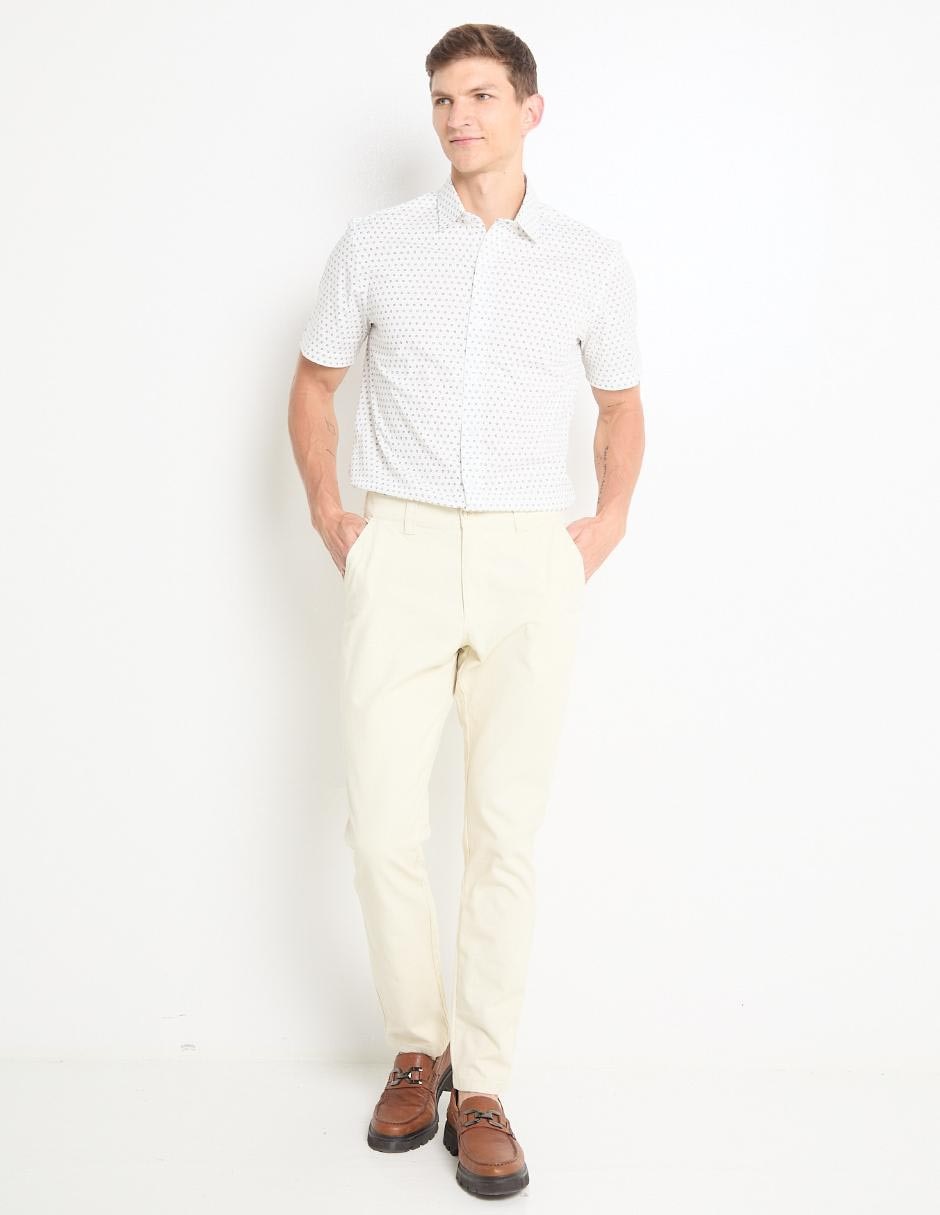 Camisa casual manga corta para hombre 3