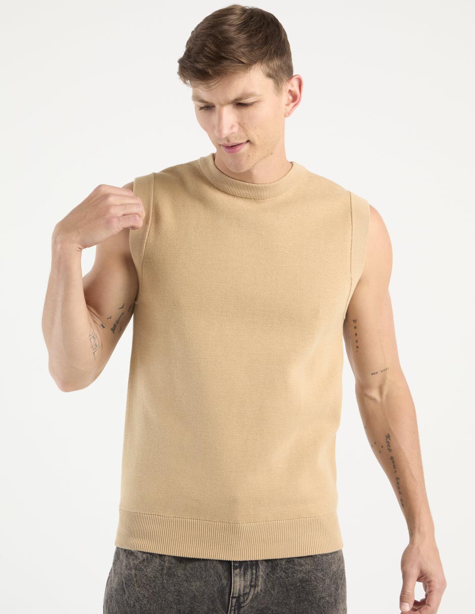 Chaleco tejido para hombre Chaleco tejido para hombre